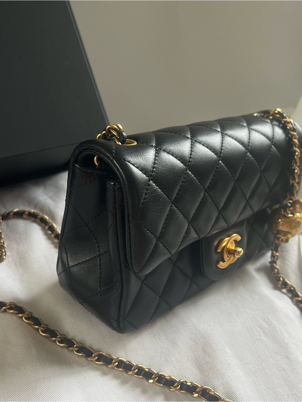🔥Chanel Mini Rectangular pearl Crush Flap Bag - Picture 10 of 14